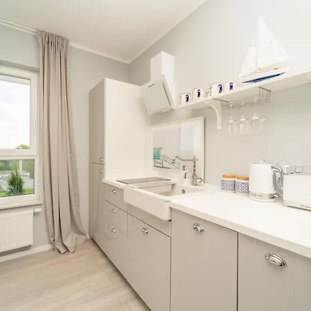 Apartament Z Tarasem I Widokiem Na Morze - The View - Gdansk Brzezno Zewnętrze zdjęcie